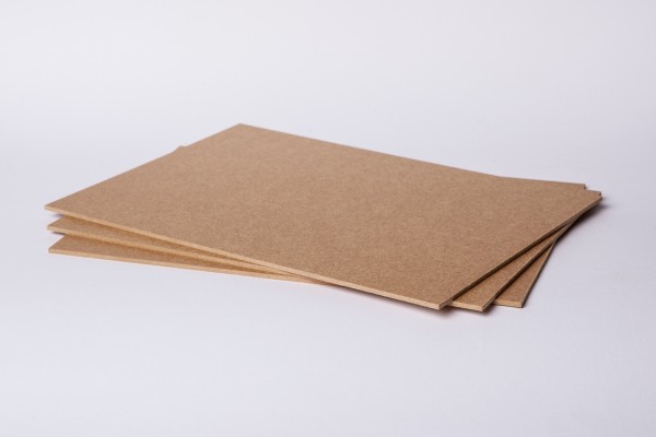 Hartfaser- / MDF-Platte braun in 3,0 mm