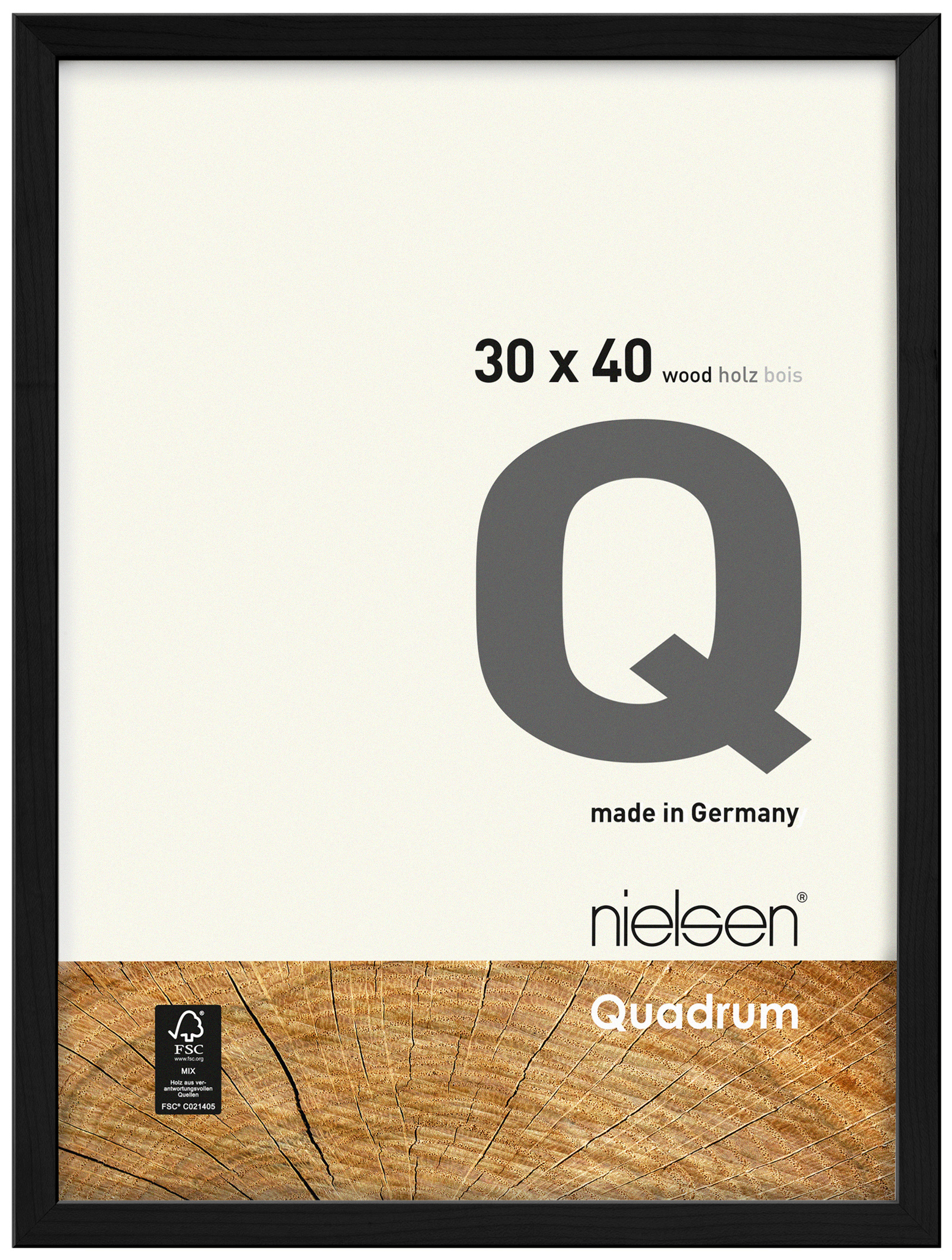 Holz-Wechselrahmen Nielsen QUADRUM