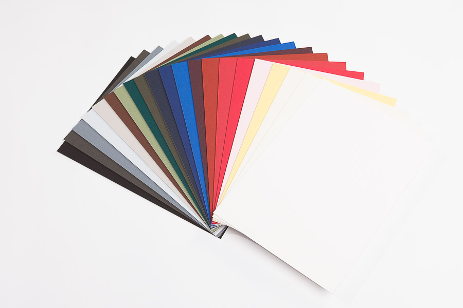 Passepartouts farbig in 1,4 mm Nielsen Alphamat Artcare