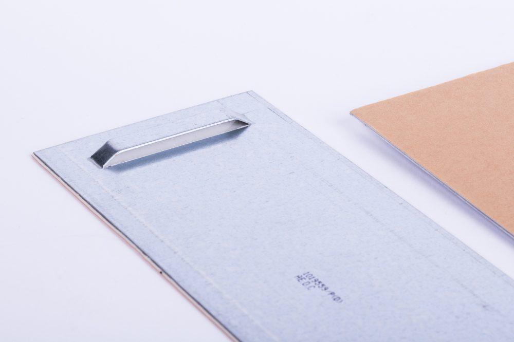 Haftblech mit Oese 100 x 200 mm / 1 VE = 100 Stück
